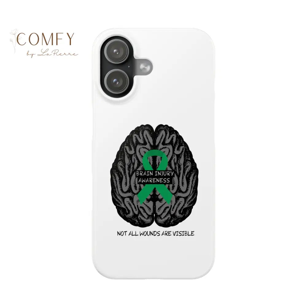 Brain Injury Awareness (TBI) Slim Phone Case iPhone 17 Phone Case