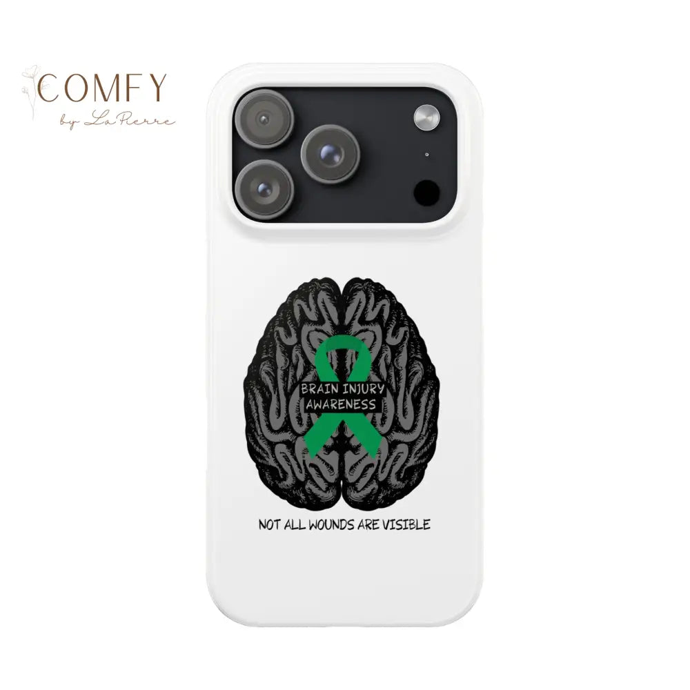 Brain Injury Awareness (TBI) Slim Phone Case iPhone 17 Pro Phone Case