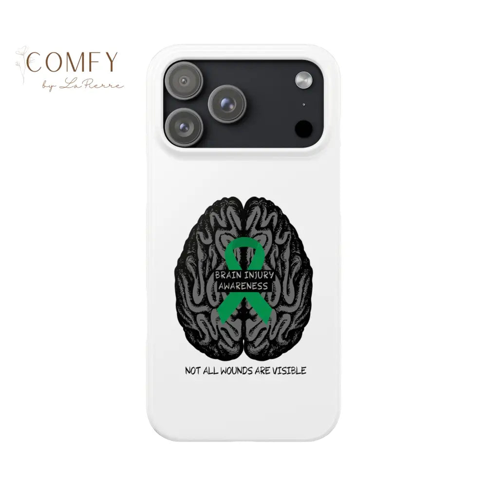 Brain Injury Awareness (TBI) Slim Phone Case iPhone 17 Pro Max Phone Case