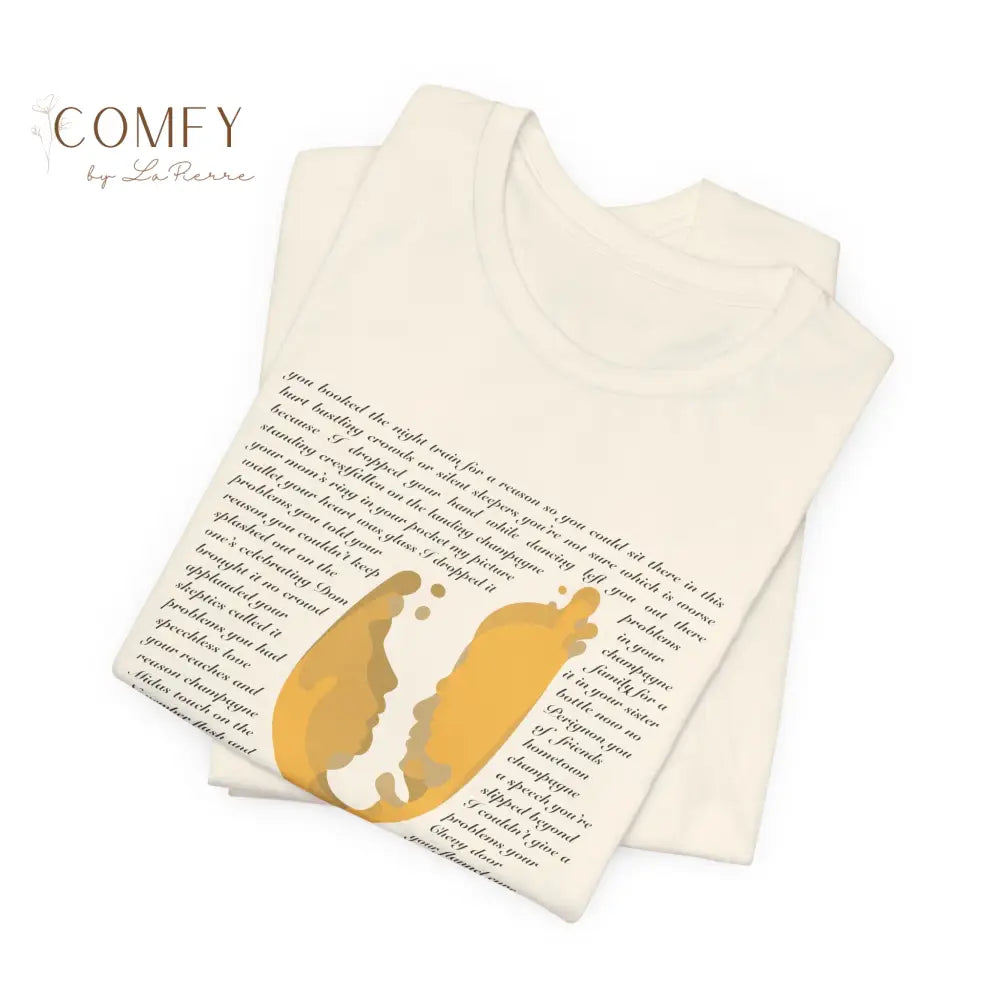 Champagne Problems shirt - Soft Unisex Jersey Short Sleeve Tee (S–3XL) T-Shirt