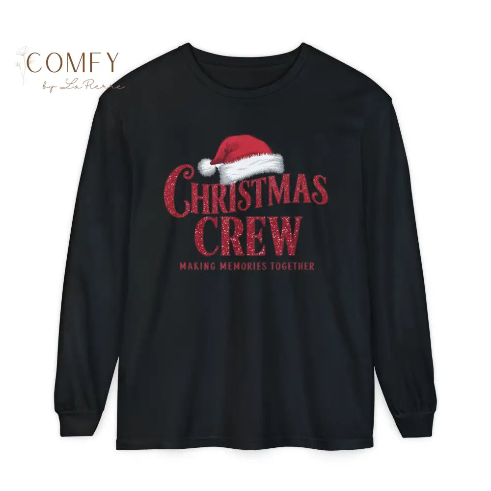Christmas Crew Family Matching Shirts • Holiday Family Long Sleeve Tees • Festive Matching Christmas Outfits • Unisex