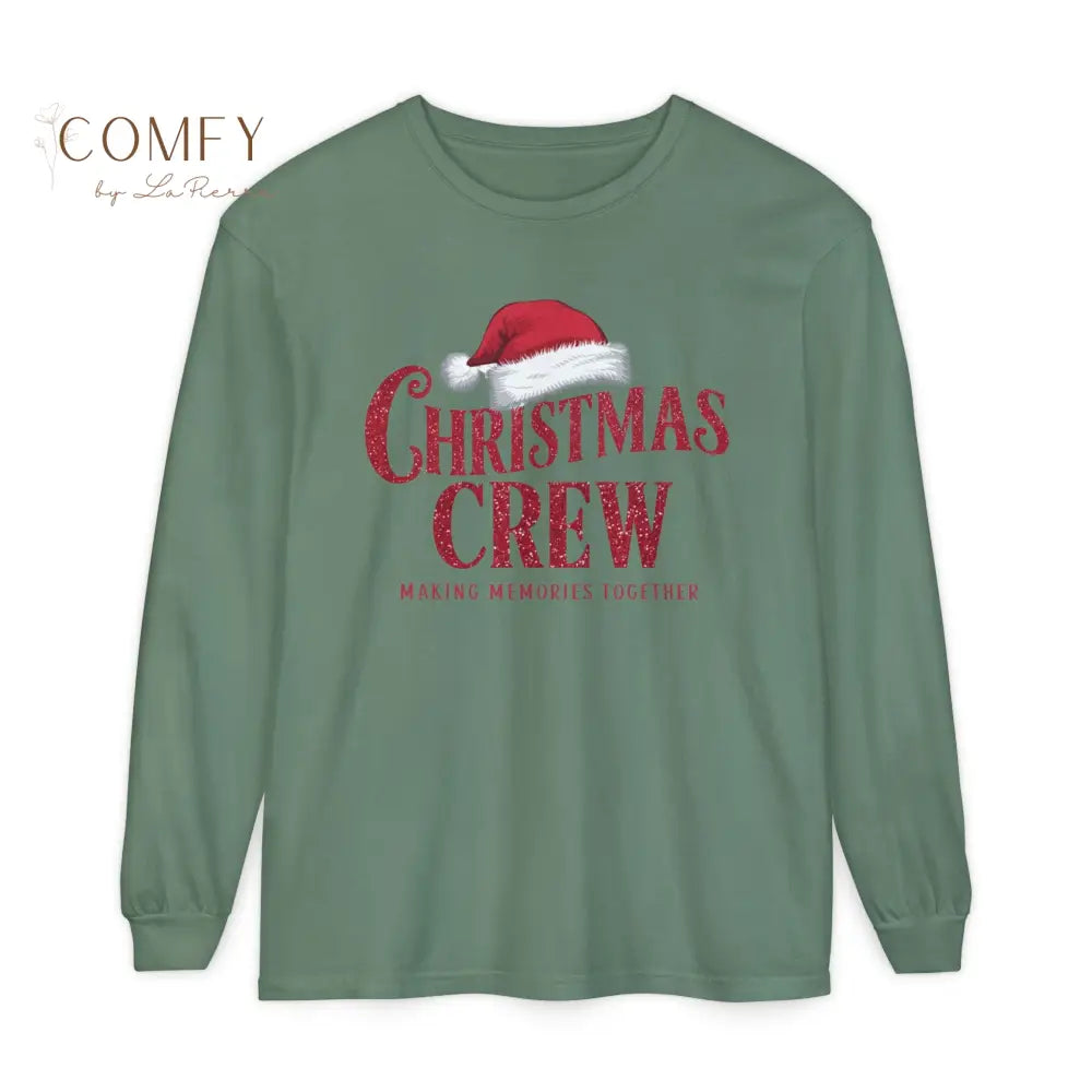 Christmas Crew Family Matching Shirts • Holiday Family Long Sleeve Tees • Festive Matching Christmas Outfits • Unisex