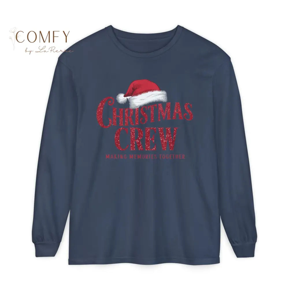 Christmas Crew Family Matching Shirts • Holiday Family Long Sleeve Tees • Festive Matching Christmas Outfits • Unisex
