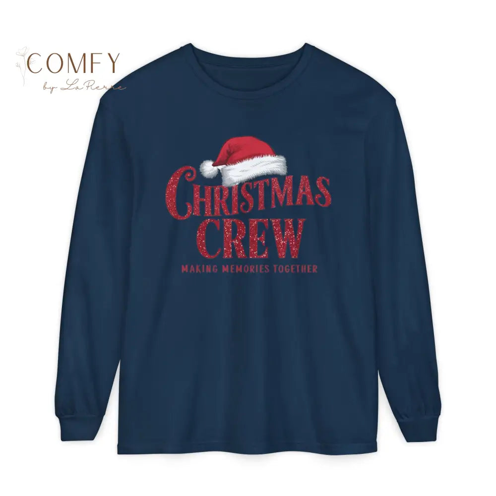 Christmas Crew Family Matching Shirts • Holiday Family Long Sleeve Tees • Festive Matching Christmas Outfits • Unisex