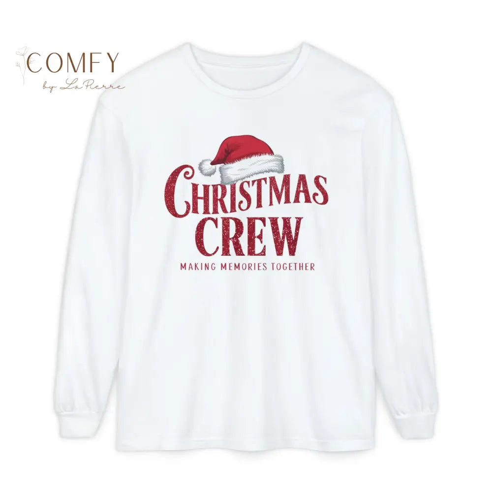 Christmas Crew Family Matching Shirts • Holiday Family Long Sleeve Tees • Festive Matching Christmas Outfits • Unisex