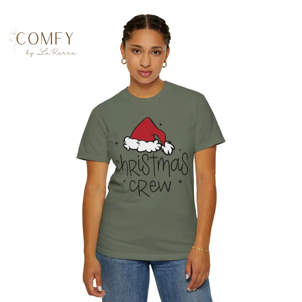 Christmas Crew Matching Family Shirts • Festive Holiday Family T-Shirts • Coordinating Christmas Outfit Tees • Unisex