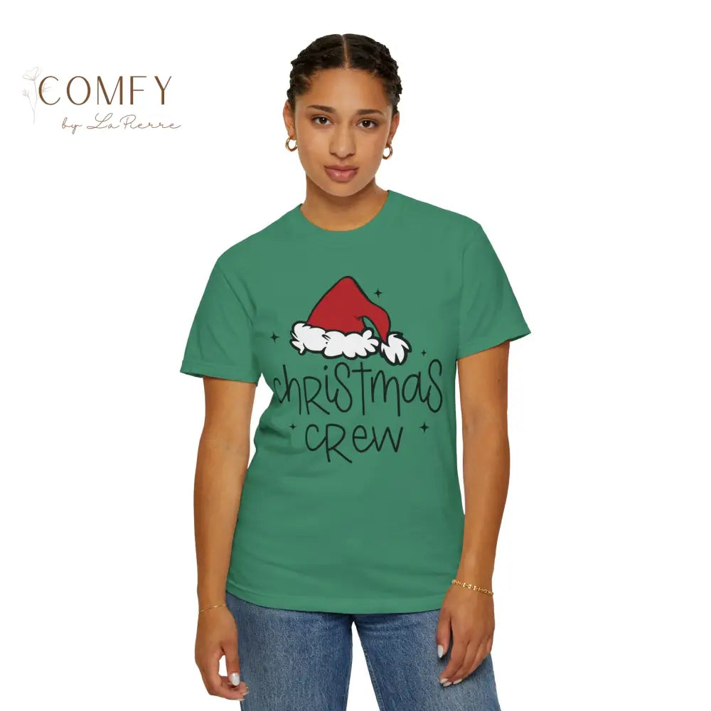 Christmas Crew Matching Family Shirts • Festive Holiday Family T-Shirts • Coordinating Christmas Outfit Tees • Unisex