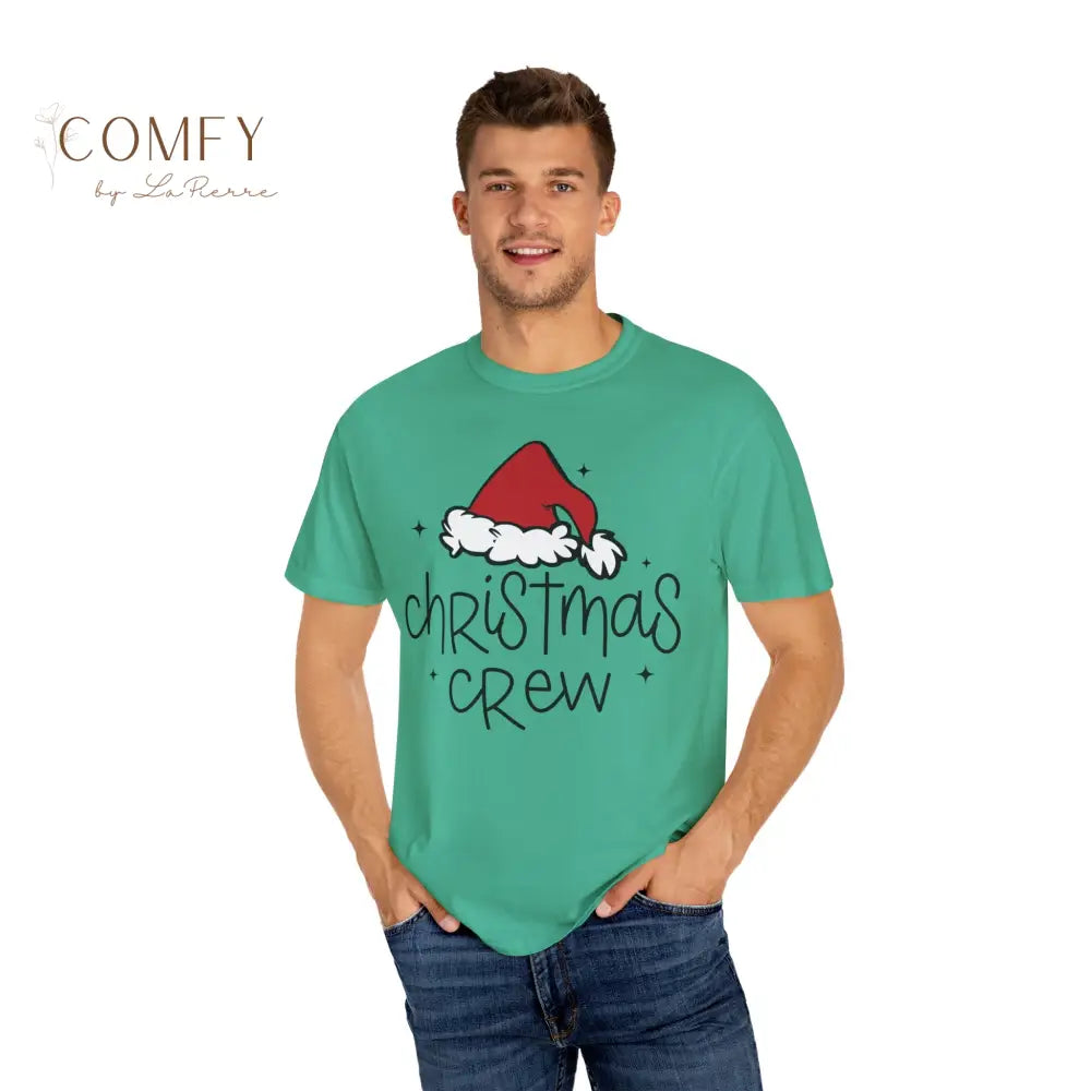 Christmas Crew Matching Family Shirts • Festive Holiday Family T-Shirts • Coordinating Christmas Outfit Tees • Unisex