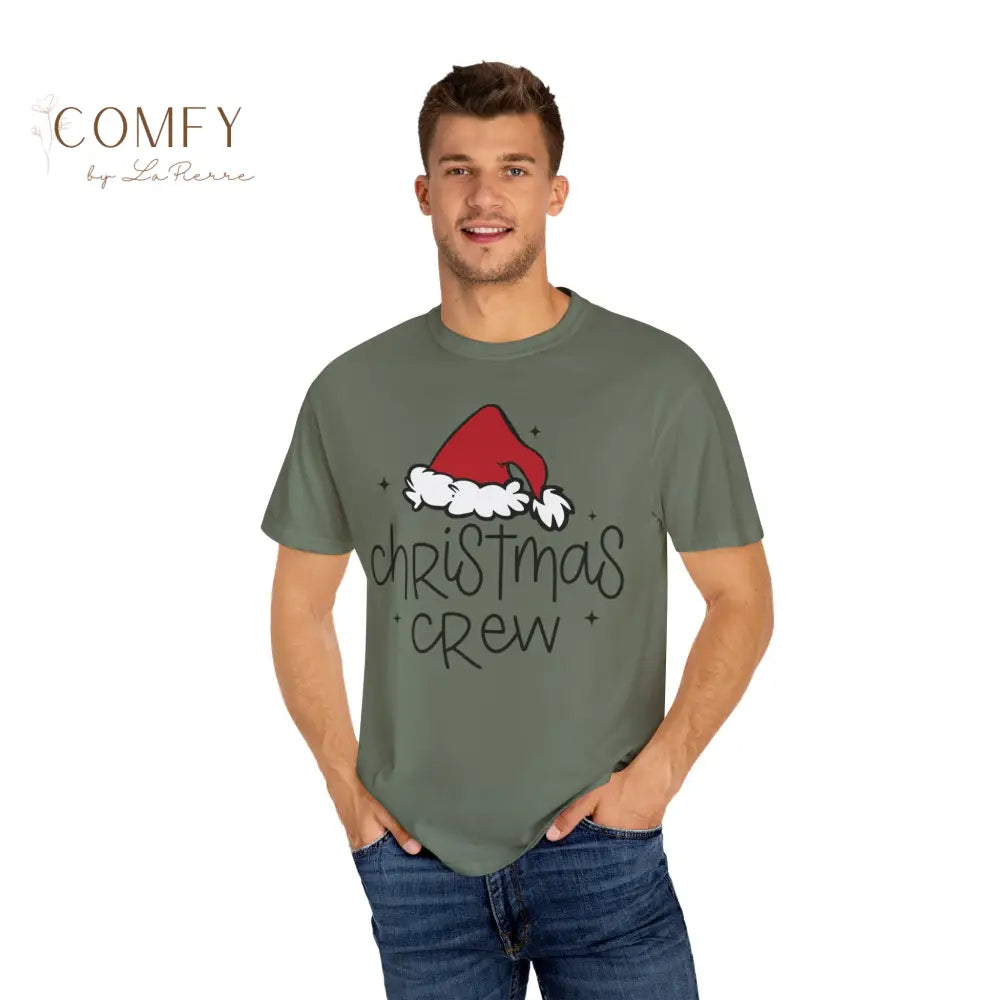 Christmas Crew Matching Family Shirts • Festive Holiday Family T-Shirts • Coordinating Christmas Outfit Tees • Unisex