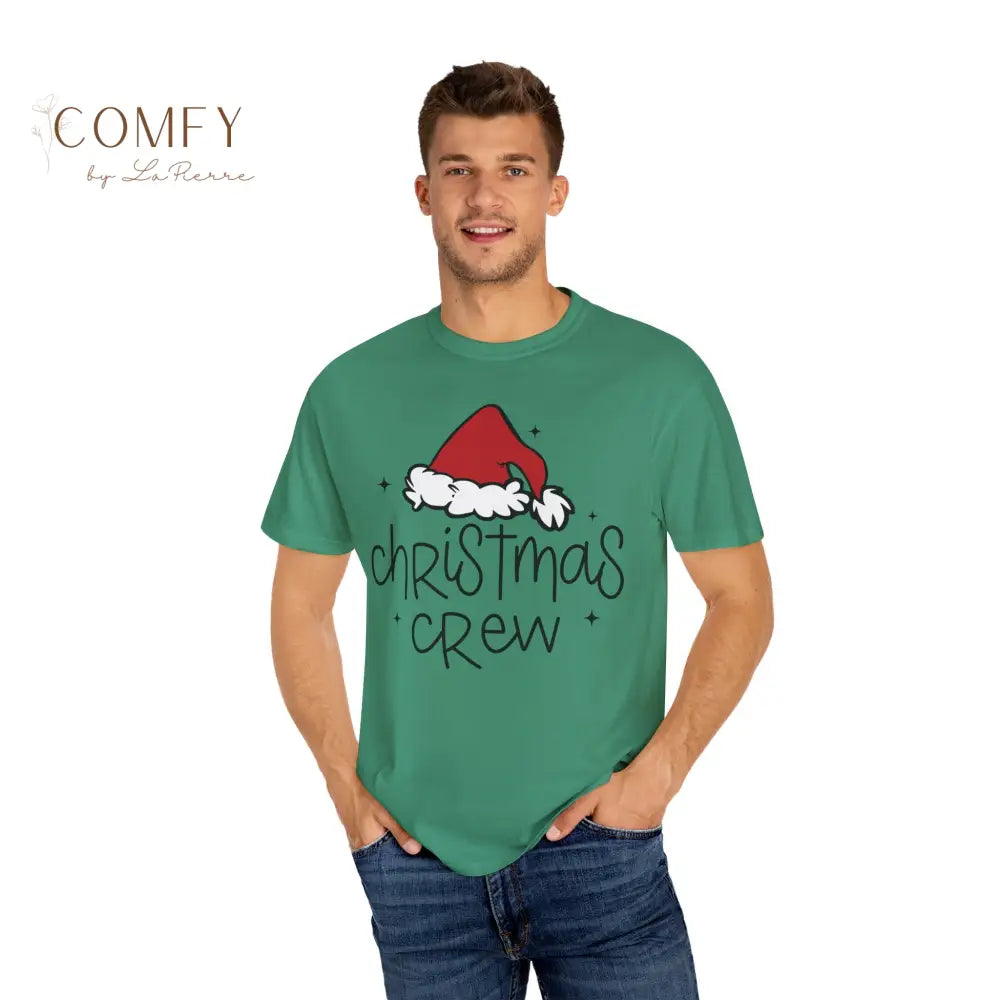 Christmas Crew Matching Family Shirts • Festive Holiday Family T-Shirts • Coordinating Christmas Outfit Tees • Unisex