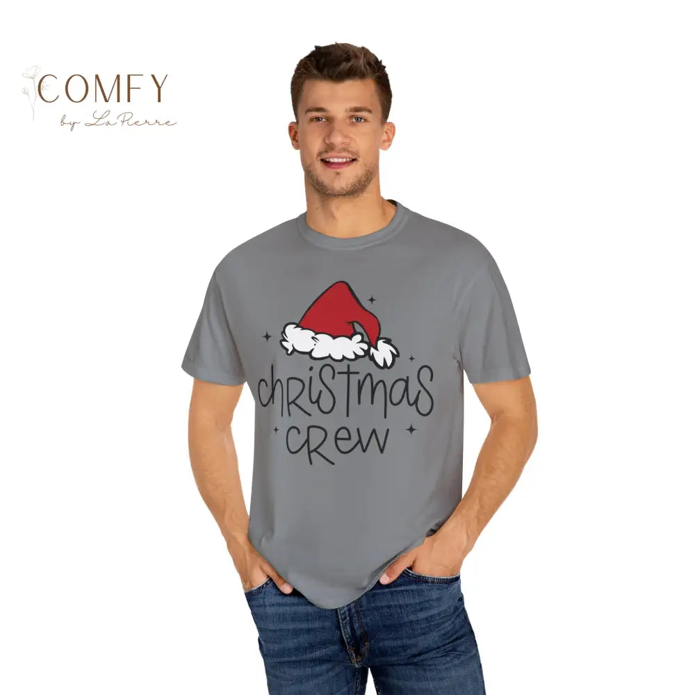 Christmas Crew Matching Family Shirts • Festive Holiday Family T-Shirts • Coordinating Christmas Outfit Tees • Unisex
