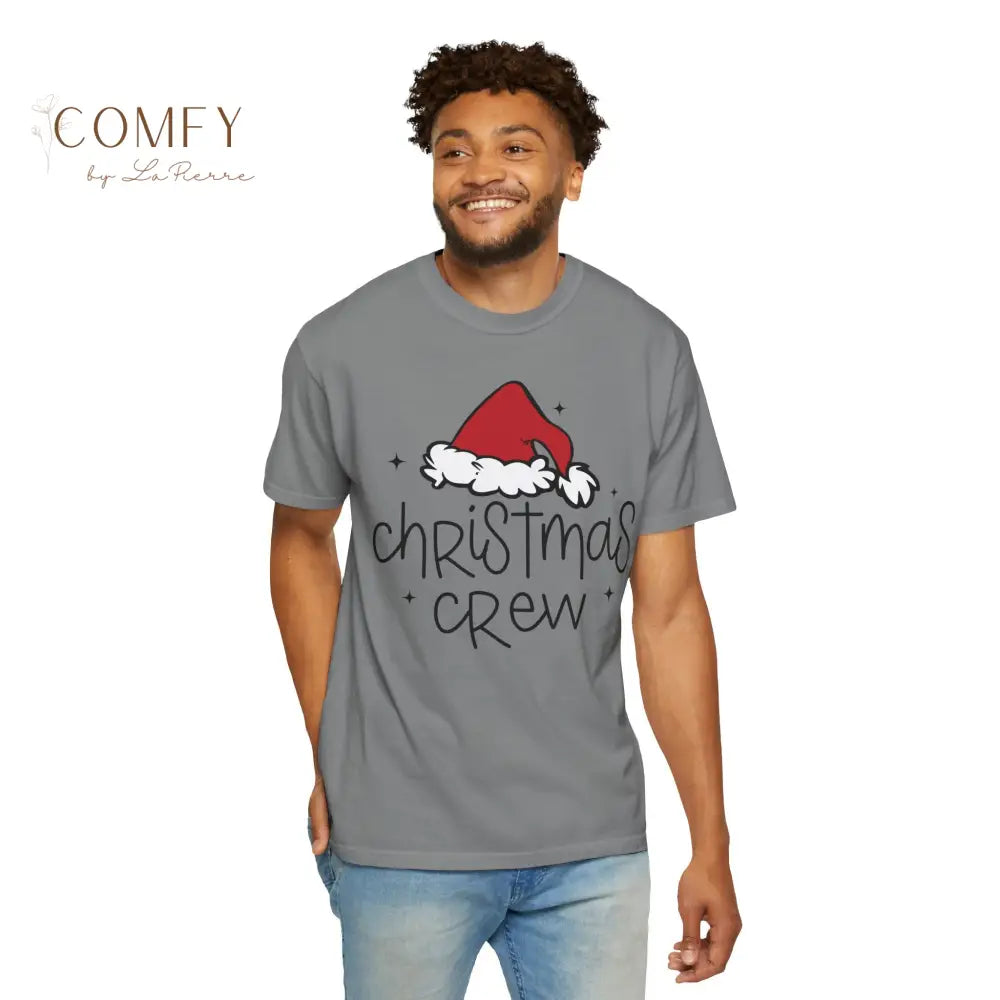 Christmas Crew Matching Family Shirts • Festive Holiday Family T-Shirts • Coordinating Christmas Outfit Tees • Unisex