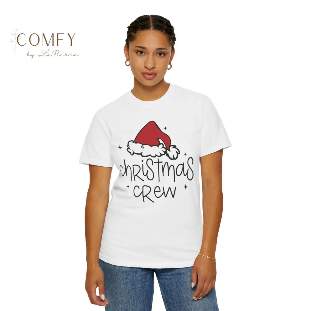 Christmas Crew Matching Family Shirts • Festive Holiday Family T-Shirts • Coordinating Christmas Outfit Tees • Unisex