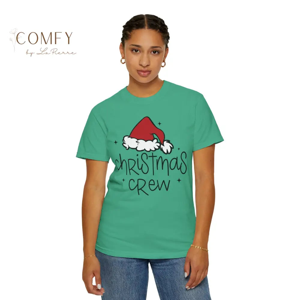 Christmas Crew Matching Family Shirts • Festive Holiday Family T-Shirts • Coordinating Christmas Outfit Tees • Unisex