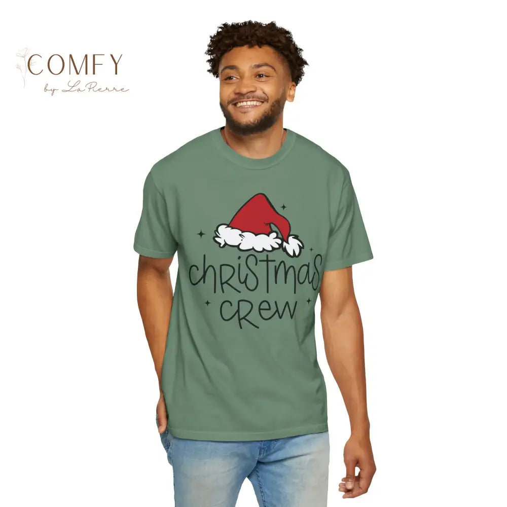 Christmas Crew Matching Family Shirts • Festive Holiday Family T-Shirts • Coordinating Christmas Outfit Tees • Unisex