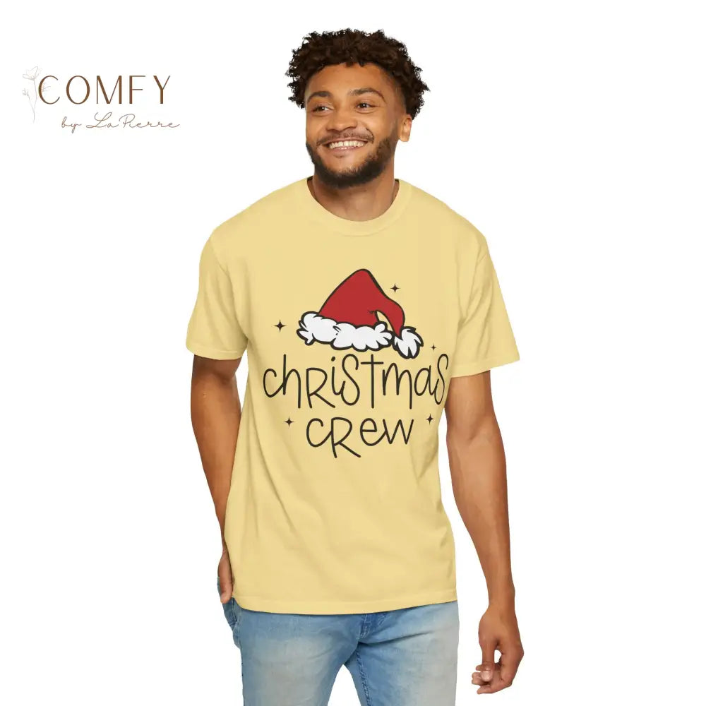 Christmas Crew Matching Family Shirts • Festive Holiday Family T-Shirts • Coordinating Christmas Outfit Tees • Unisex