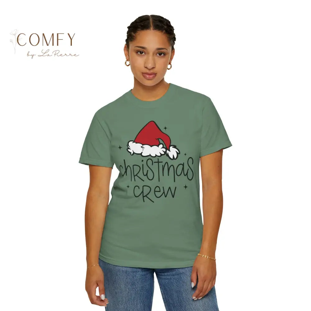 Christmas Crew Matching Family Shirts • Festive Holiday Family T-Shirts • Coordinating Christmas Outfit Tees • Unisex