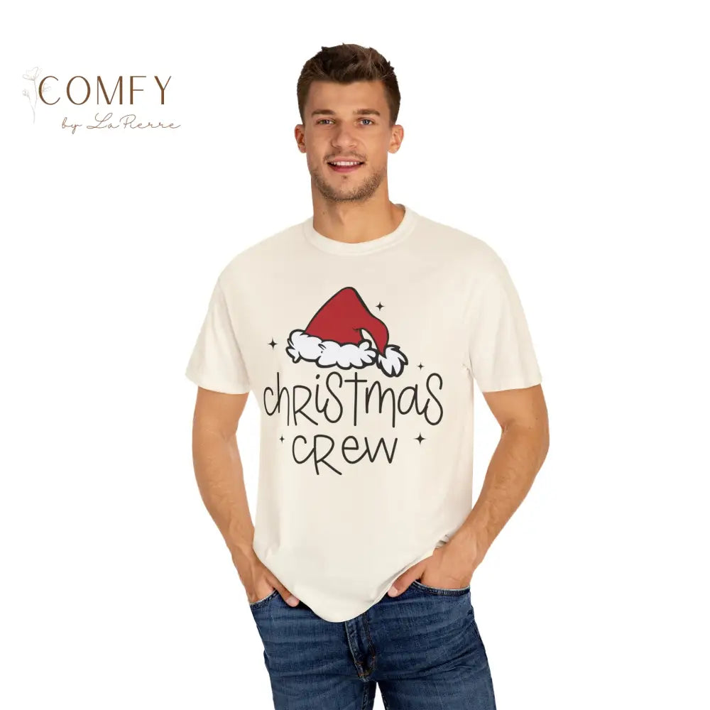 Christmas Crew Matching Family Shirts • Festive Holiday Family T-Shirts • Coordinating Christmas Outfit Tees • Unisex