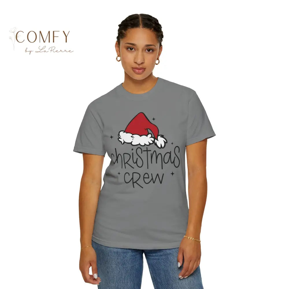 Christmas Crew Matching Family Shirts • Festive Holiday Family T-Shirts • Coordinating Christmas Outfit Tees • Unisex