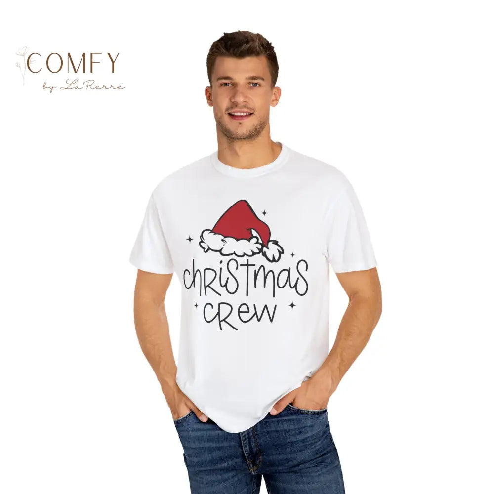 Christmas Crew Matching Family Shirts • Festive Holiday Family T-Shirts • Coordinating Christmas Outfit Tees • Unisex