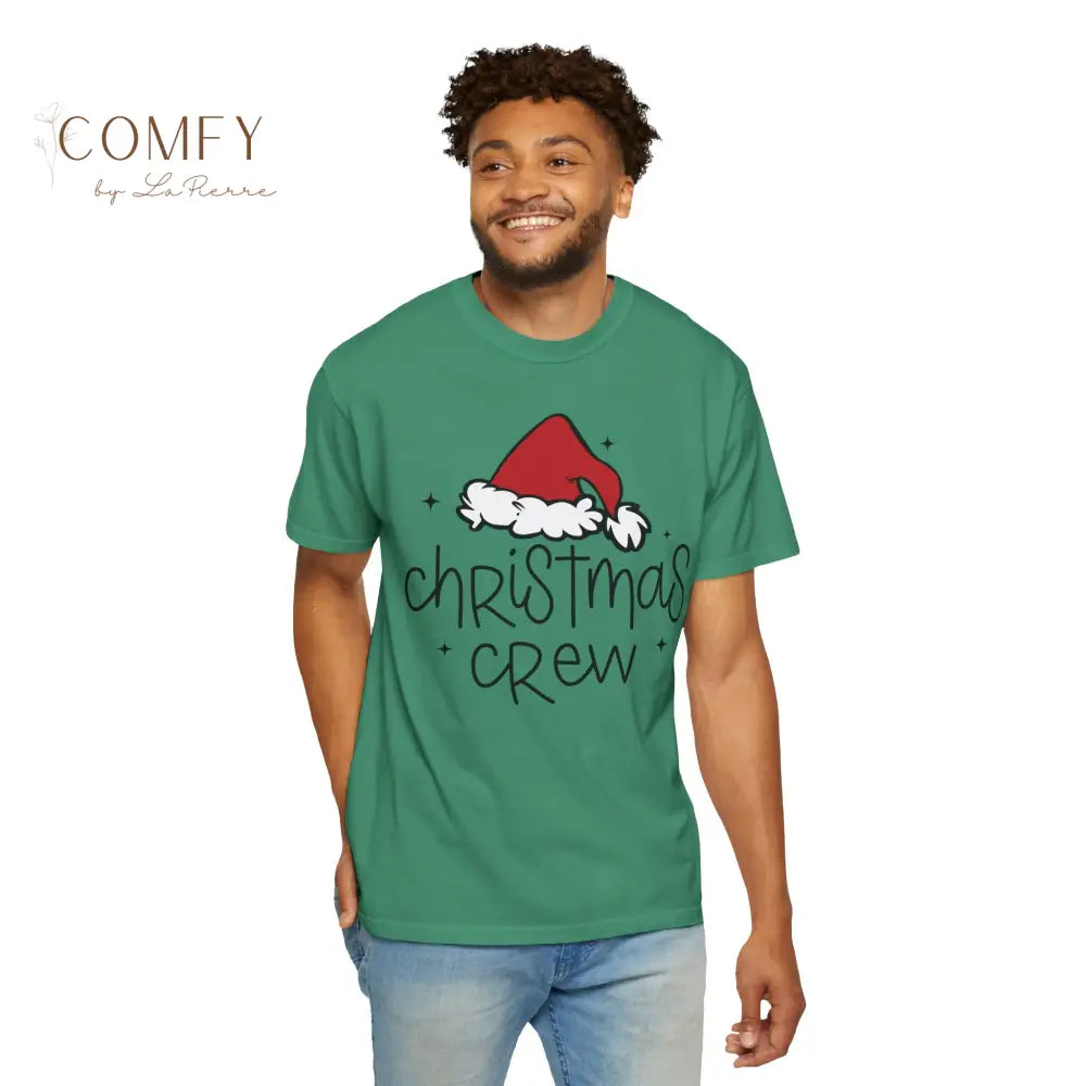 Christmas Crew Matching Family Shirts • Festive Holiday Family T-Shirts • Coordinating Christmas Outfit Tees • Unisex