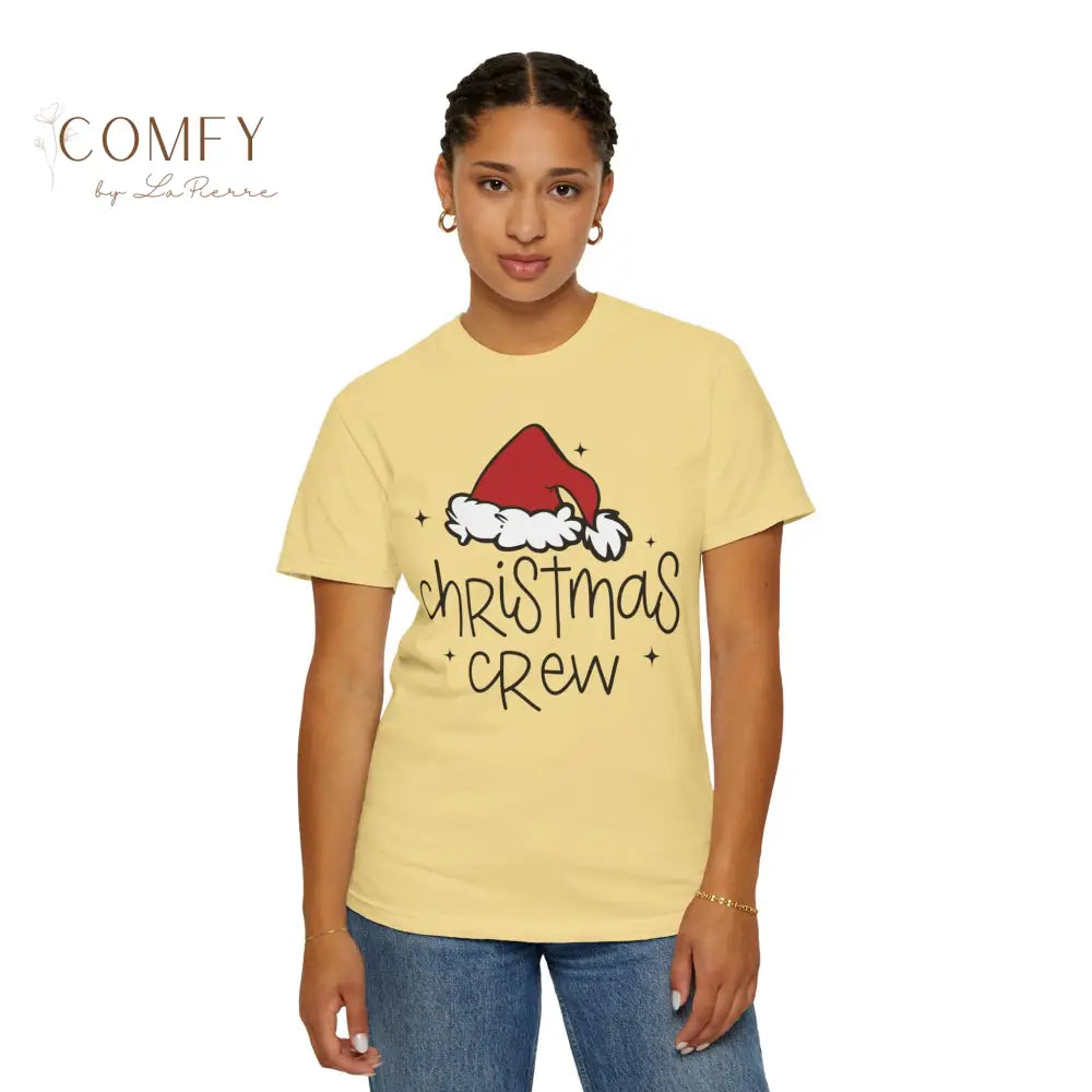 Christmas Crew Matching Family Shirts • Festive Holiday Family T-Shirts • Coordinating Christmas Outfit Tees • Unisex
