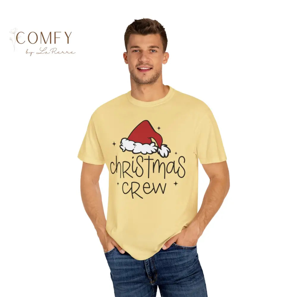 Christmas Crew Matching Family Shirts • Festive Holiday Family T-Shirts • Coordinating Christmas Outfit Tees • Unisex