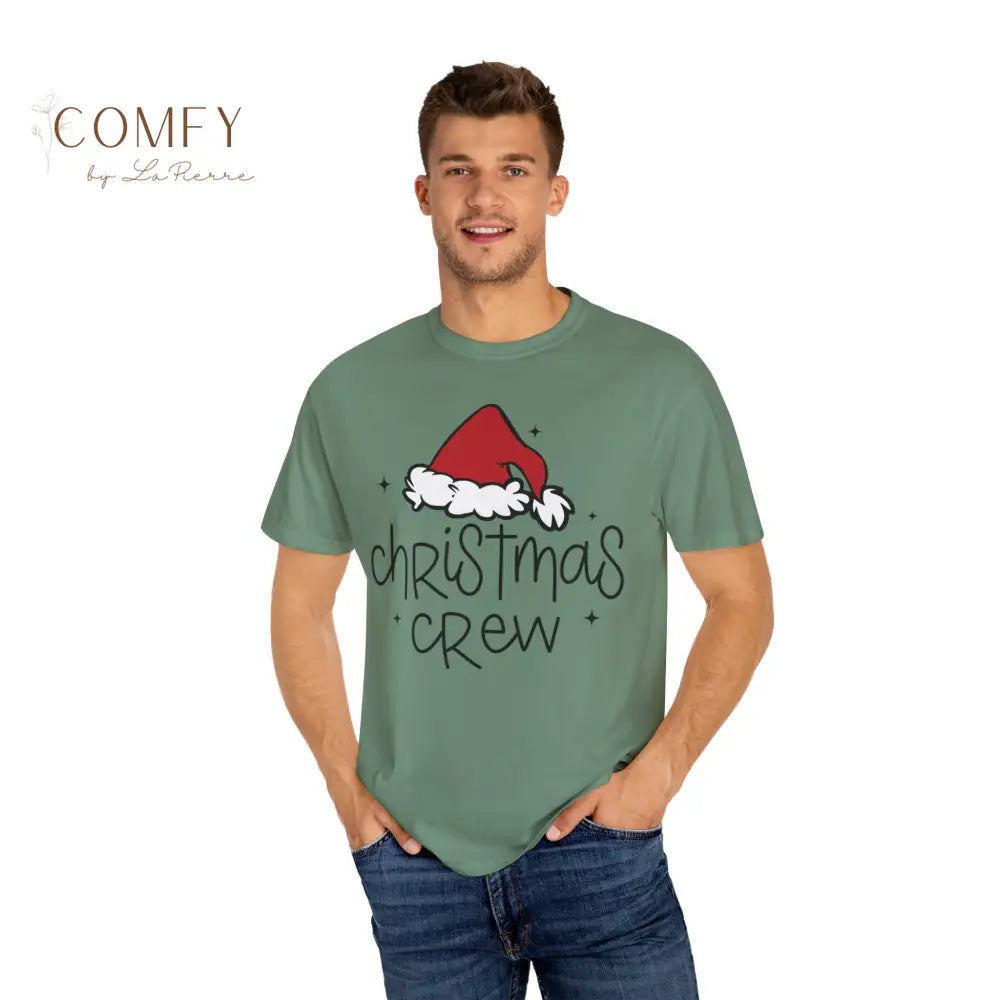 Christmas Crew Matching Family Shirts • Festive Holiday Family T-Shirts • Coordinating Christmas Outfit Tees • Unisex