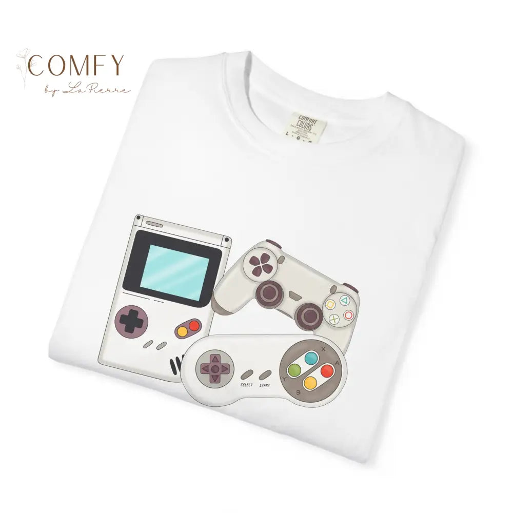 Classically Trained Gamer T-Shirt — Retro Game Console Graphic Tee (S-4XL) T-Shirt