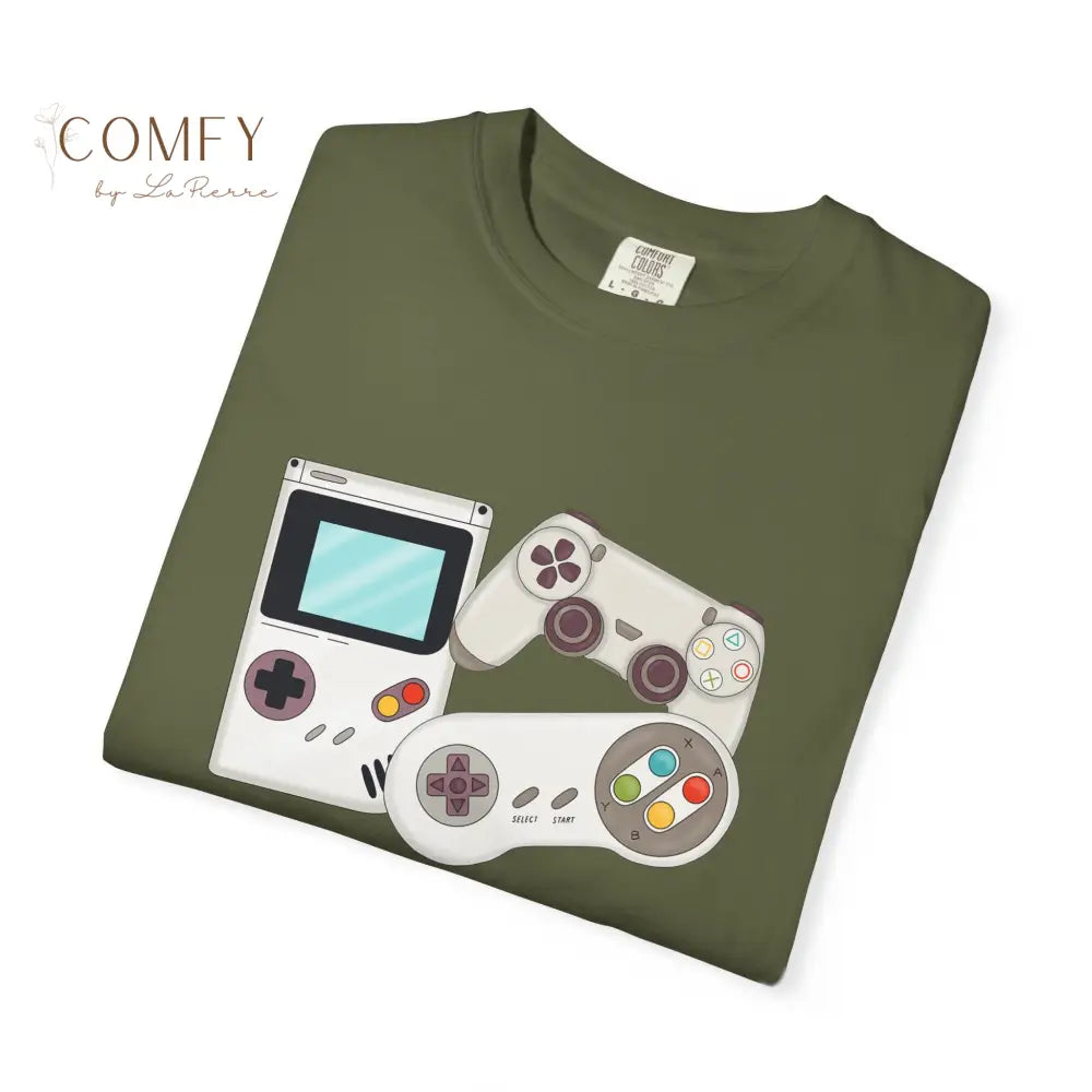 Classically Trained Gamer T-Shirt — Retro Game Console Graphic Tee (S-4XL) T-Shirt