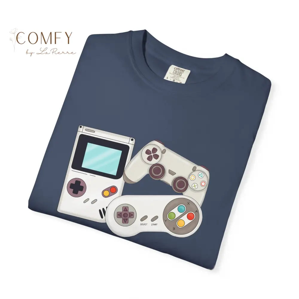 Classically Trained Gamer T-Shirt — Retro Game Console Graphic Tee (S-4XL) T-Shirt