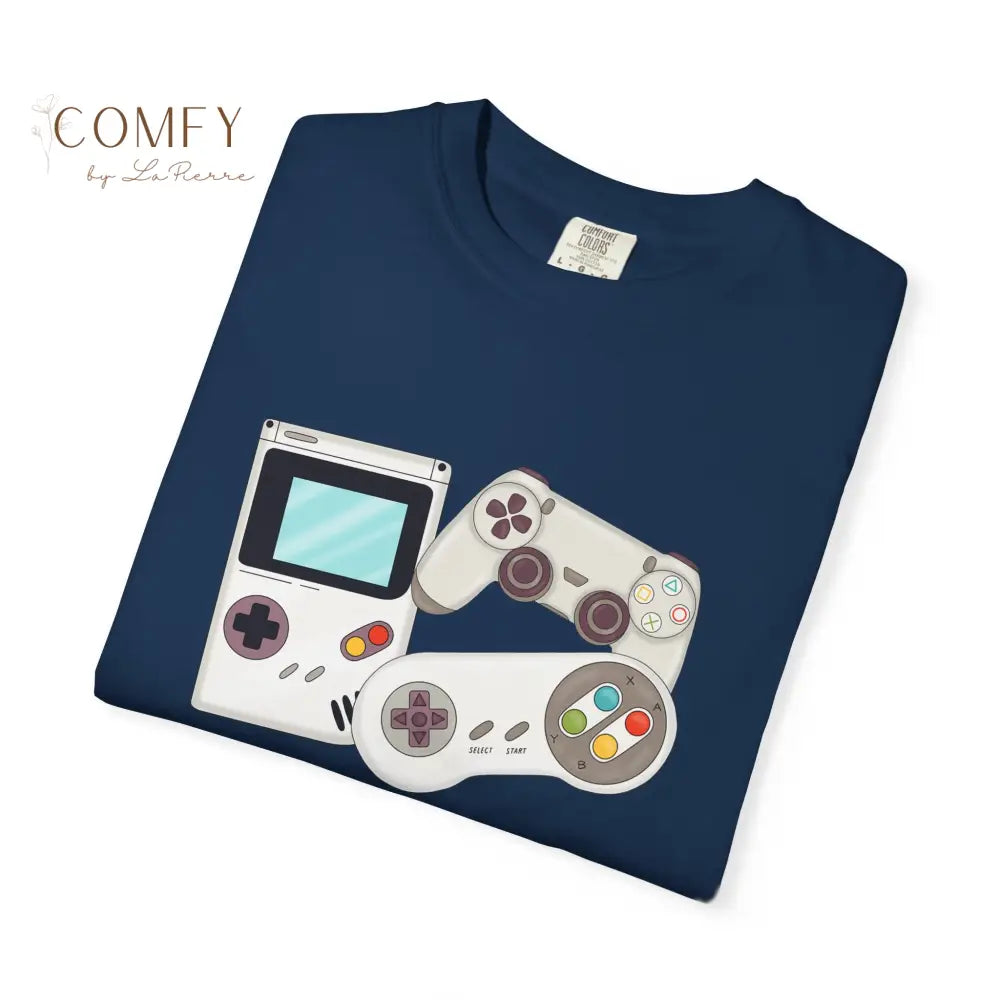 Classically Trained Gamer T-Shirt — Retro Game Console Graphic Tee (S-4XL) T-Shirt