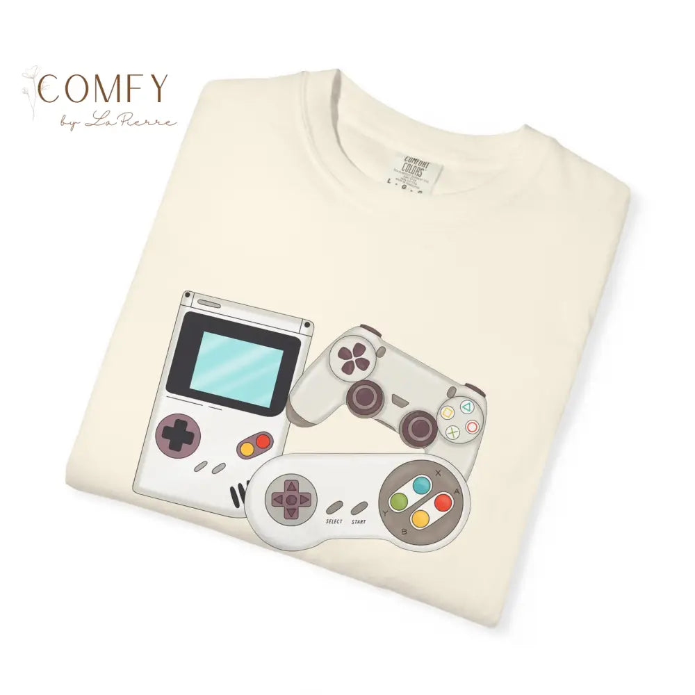 Classically Trained Gamer T-Shirt — Retro Game Console Graphic Tee (S-4XL) T-Shirt