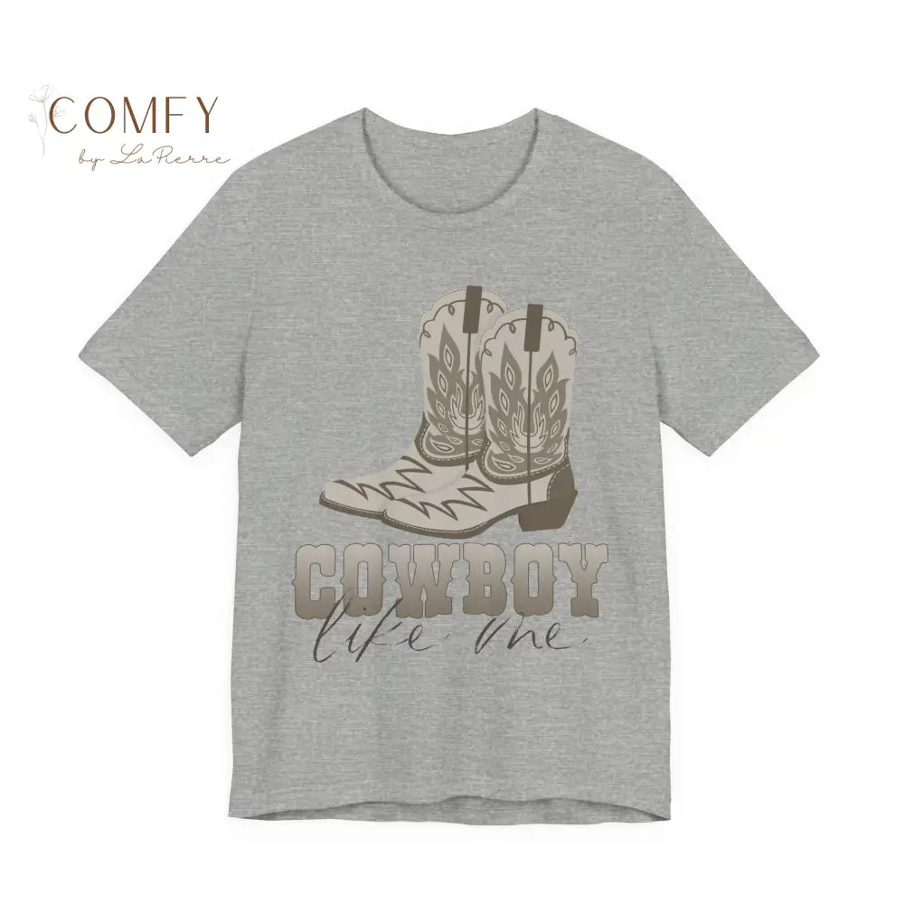 Cowboy Like Me-Inspired Western Tee • Moody Country Aesthetic Shirt • Unisex Jersey Short Sleeve T-Shirt (XS–4XL)