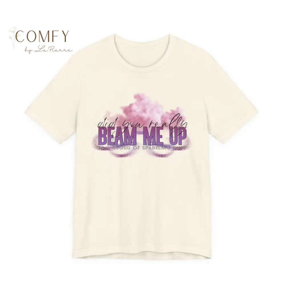 “Did You Really Lift Me Up Like That?” Emotional Poetic Tee • Soft Aesthetic Quote Shirt • Unisex Jersey Short Sleeve