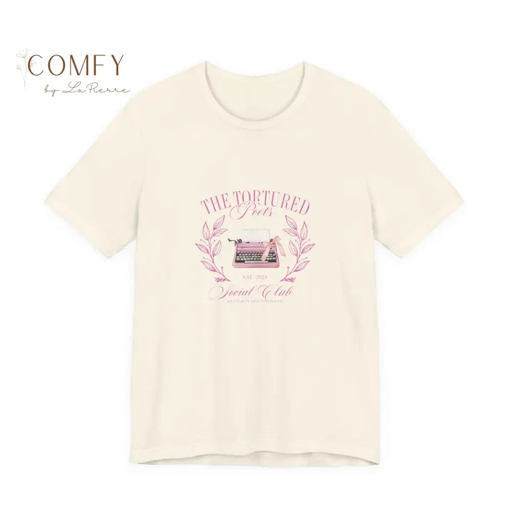 Emotional Poets Era Tee • Soft Aesthetic TTPD-Inspired Shirt • Unisex Jersey Short Sleeve T-Shirt T-Shirt