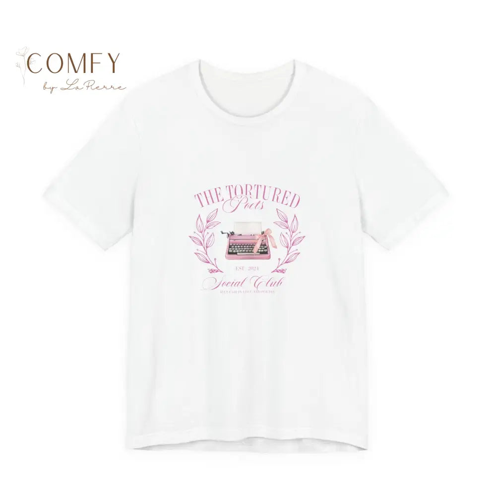 Emotional Poets Era Tee • Soft Aesthetic TTPD-Inspired Shirt • Unisex Jersey Short Sleeve T-Shirt T-Shirt