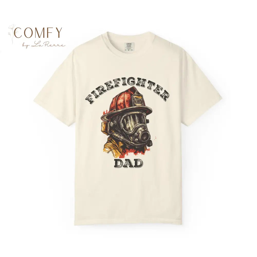 Firefighter Dad shirt - Unisex Garment-Dyed T-shirt (S-4XL) T-Shirt