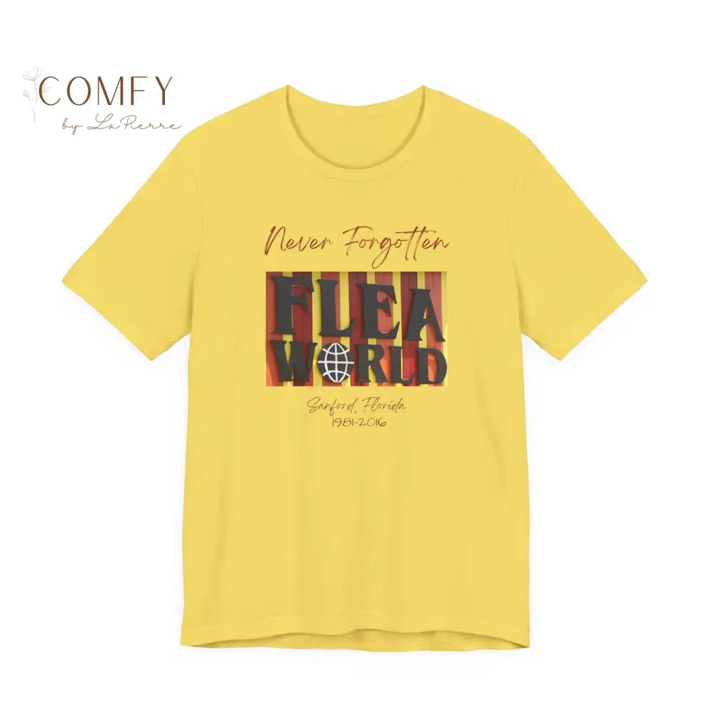 Flea World Sanford Florida Unisex Jersey Short Sleeve Tee (XS-5XL) T-Shirt
