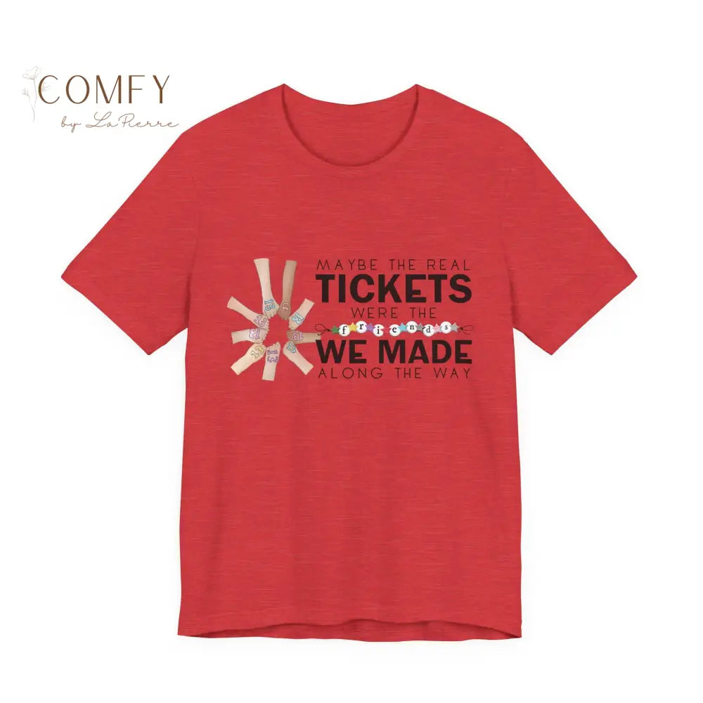 Friendship Swifties Tee • Cute Bestie Fan Shirt • TS-Inspired Gift for Friends • Unisex Jersey Short Sleeve T-Shirt