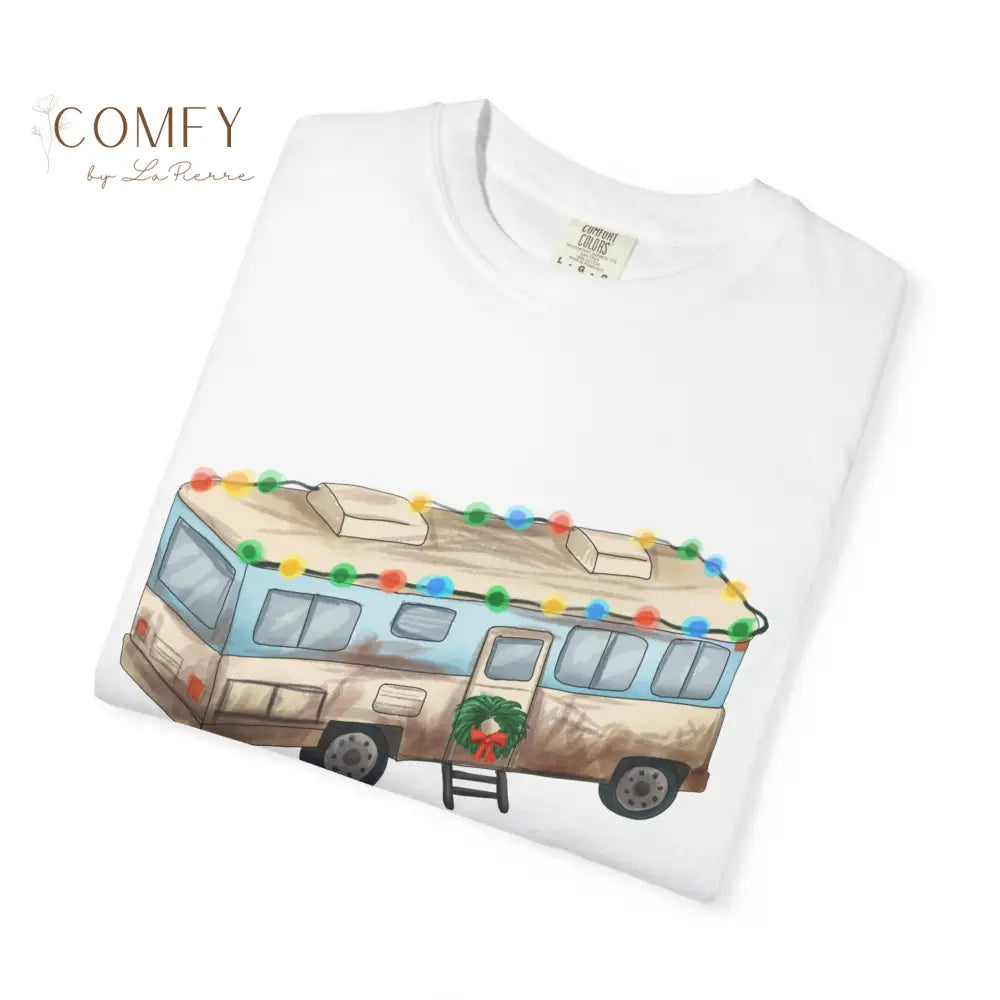 Funny Holiday RV Maintenance Shirt • Festive Camper Mechanic Humor Tee • Christmas RV Service Graphic T-Shirt • Unisex