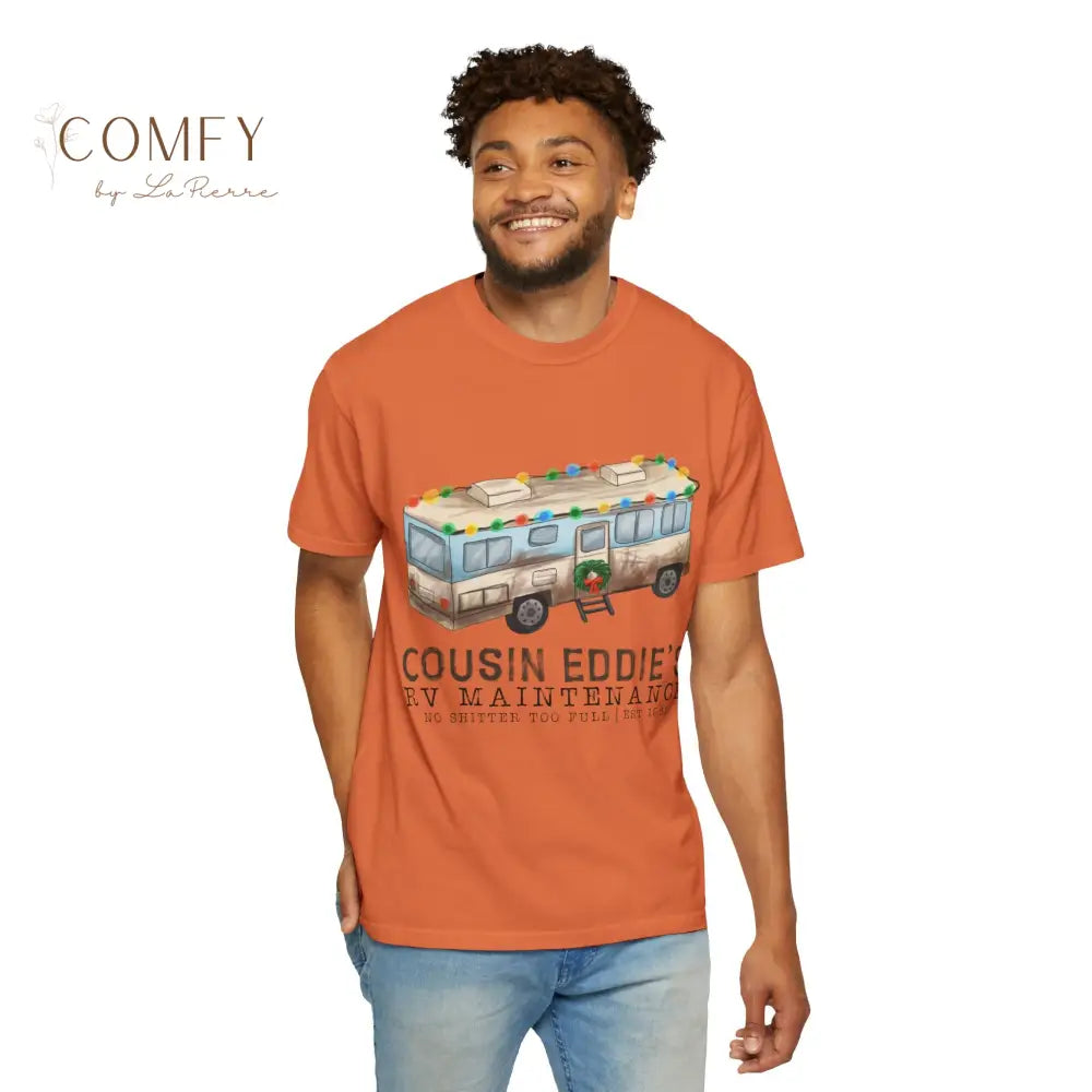 Funny Holiday RV Maintenance Shirt • Festive Camper Mechanic Humor Tee • Christmas RV Service Graphic T-Shirt • Unisex