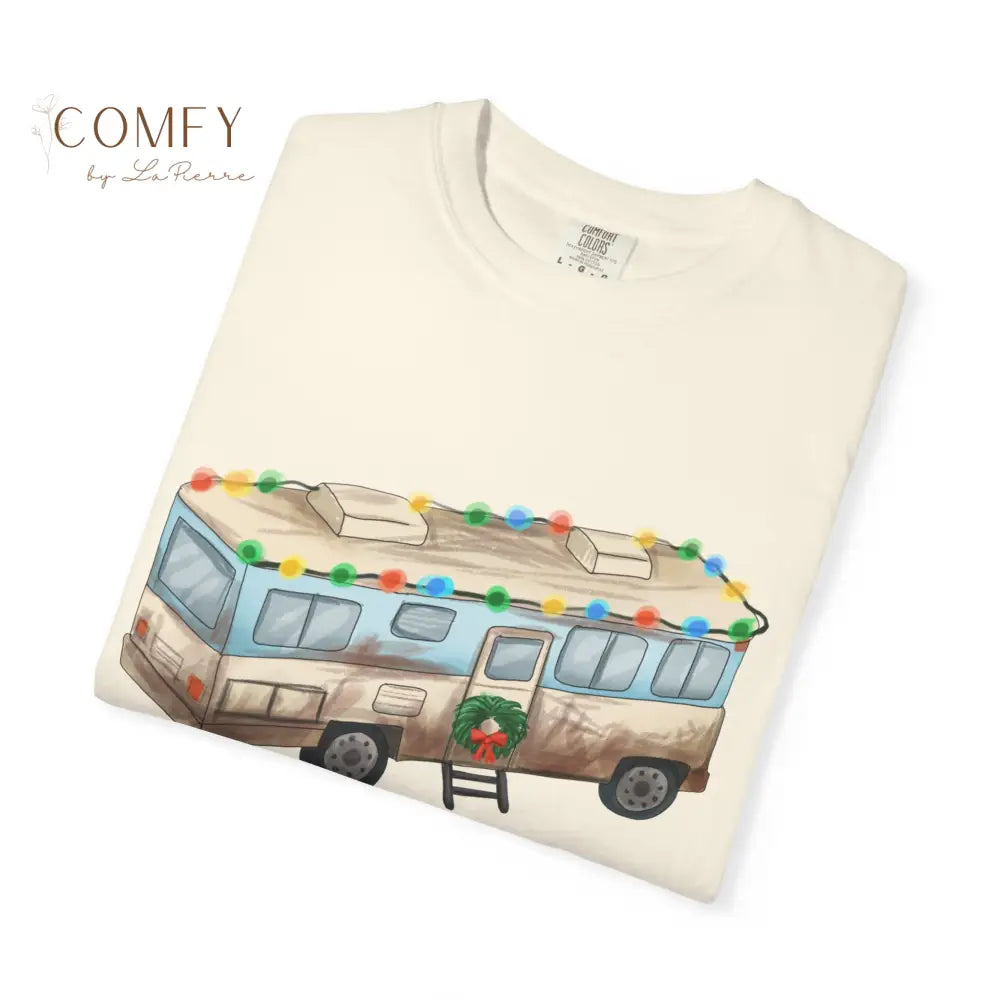 Funny Holiday RV Maintenance Shirt • Festive Camper Mechanic Humor Tee • Christmas RV Service Graphic T-Shirt • Unisex