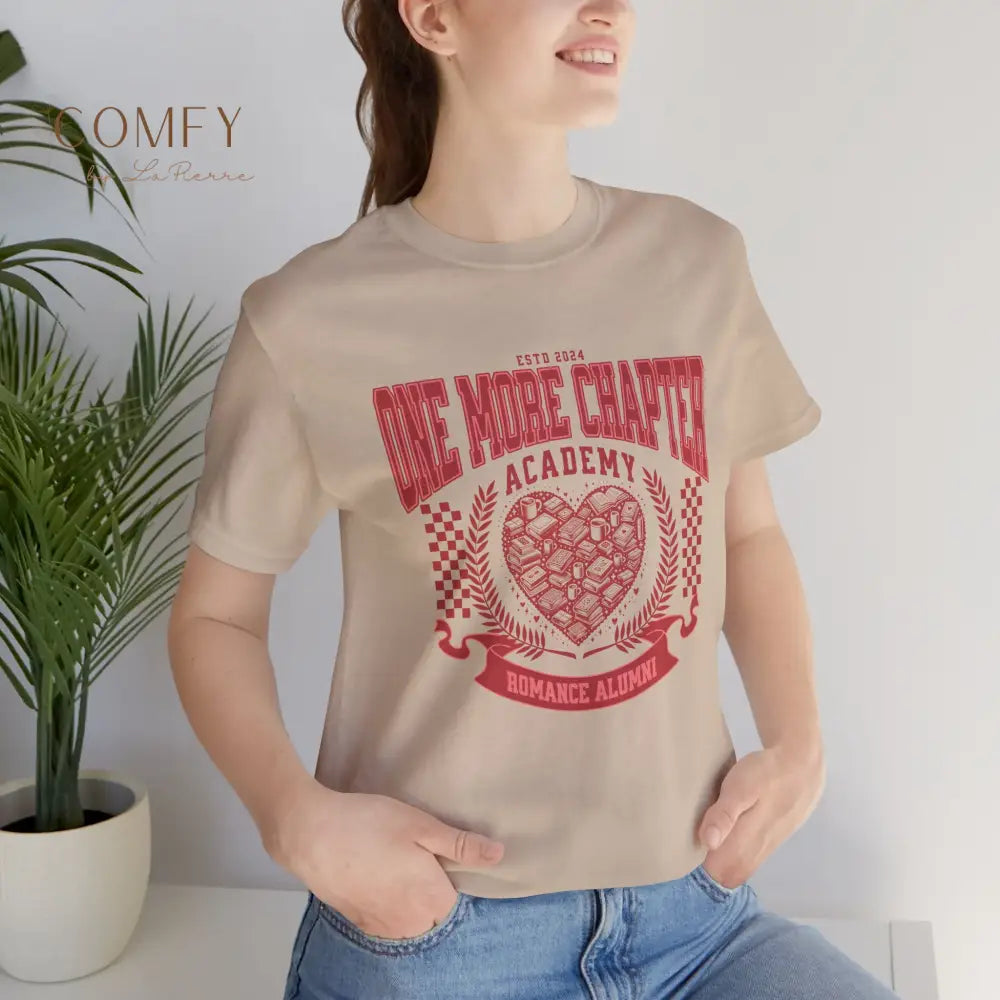 Funny Romance Reader Shirt - Unisex Jersey Short Sleeve Tee (XS-5XL) Tan / XS T-Shirt