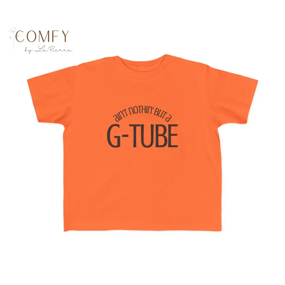 G-Tube Life Toddler Shirt • Feeding Tube Awareness Tee for Kids • Cute Medical Humor T-Shirt • Toddler Jersey Tee 2T–6T