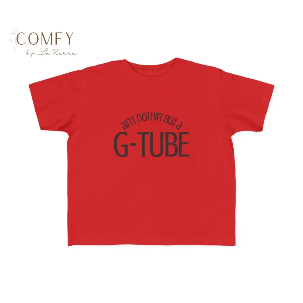 G-Tube Life Toddler Shirt • Feeding Tube Awareness Tee for Kids • Cute Medical Humor T-Shirt • Toddler Jersey Tee 2T–6T