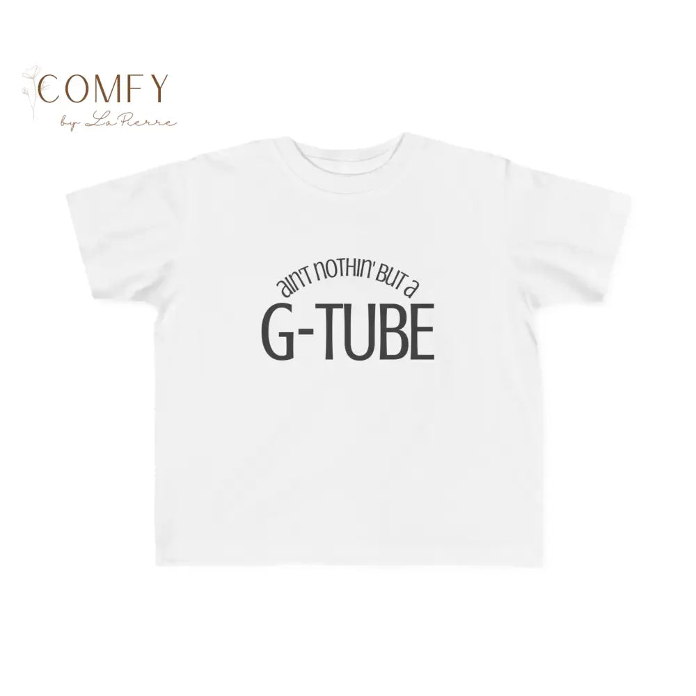 G-Tube Life Toddler Shirt • Feeding Tube Awareness Tee for Kids • Cute Medical Humor T-Shirt • Toddler Jersey Tee 2T–6T