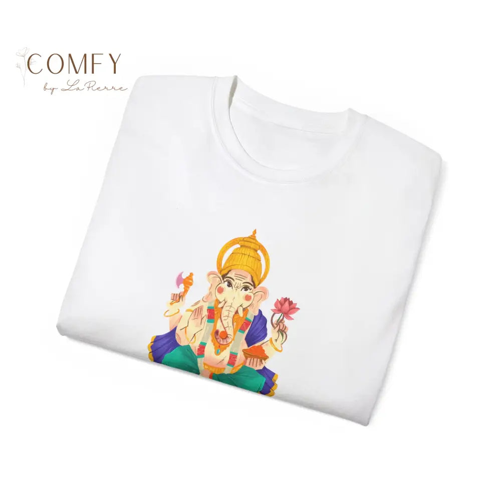 India Ganesha Ganesh Bhagwan elephant God t-shirt - Unisex Ultra Cotton Tee (S-5XL) T-Shirt