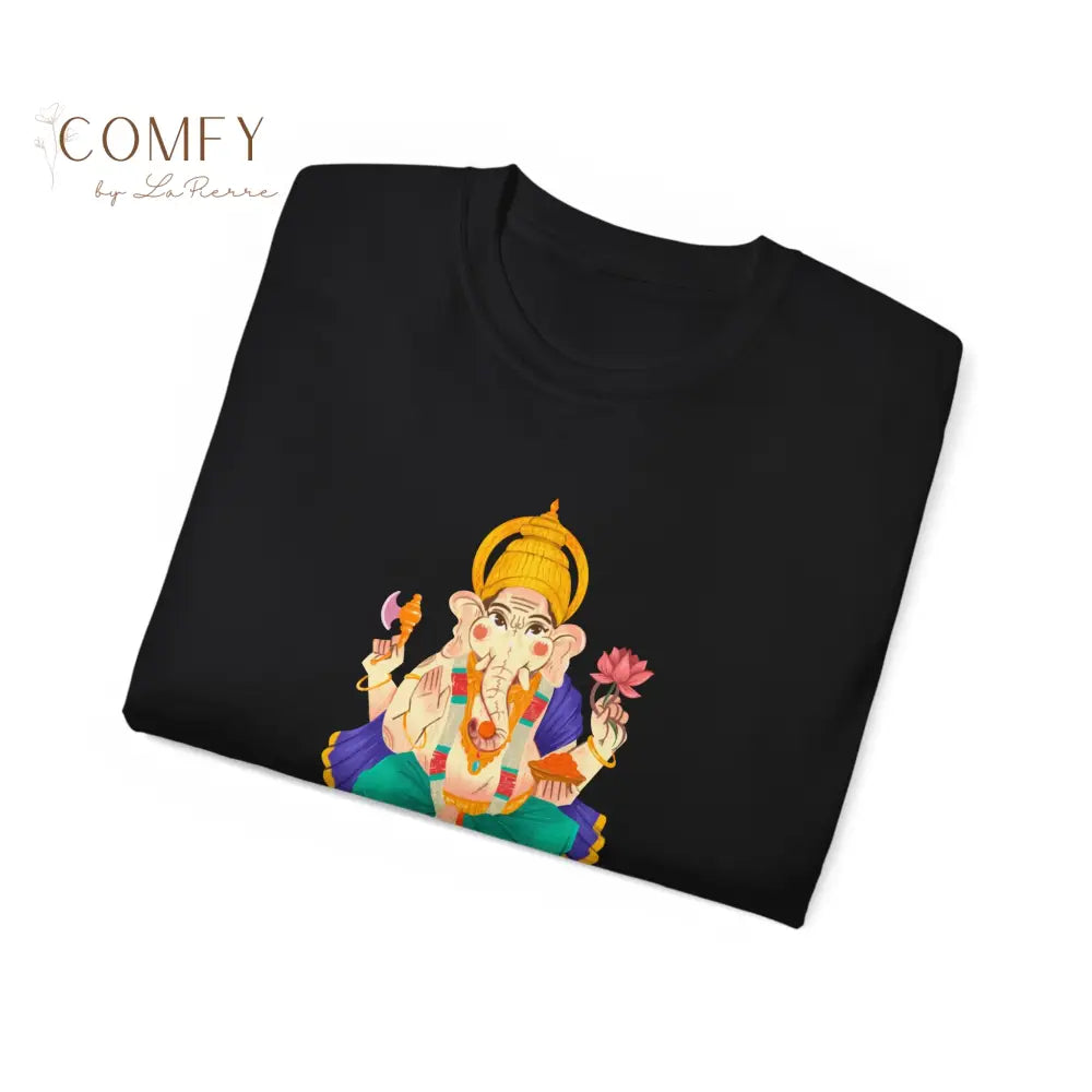 India Ganesha Ganesh Bhagwan elephant God t-shirt - Unisex Ultra Cotton Tee (S-5XL) T-Shirt