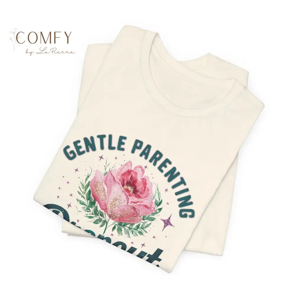 Gentle Parenting Dropout Shirt • Established This Morning Tee • Funny Mom Life T-Shirt • Parenting Humor Graphic Tee